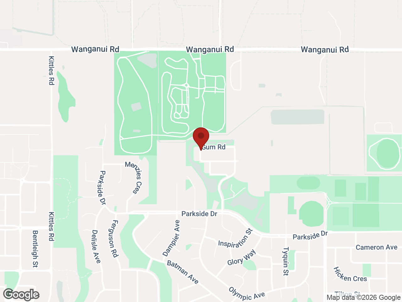 Map showing La Trobe University Regional Housing – Shepparton, Shepparton